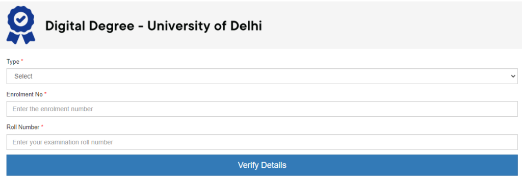 DU SOL Degree