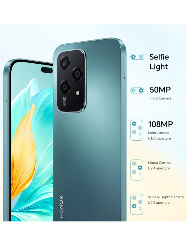 Honor 200 Lite
108 + 50 MP Selfie Camera वाला Smart Phone